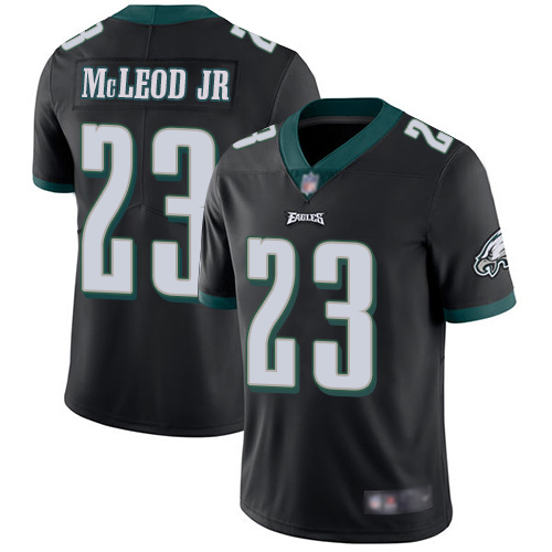 Men Philadelphia Eagles #23 Rodney McLeod Black Alternate Vapor Untouchable NFL Jersey Limited Player->philadelphia eagles->NFL Jersey